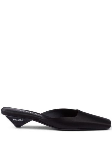 Prada mules à bout carré - Noir - Prada - Modalova