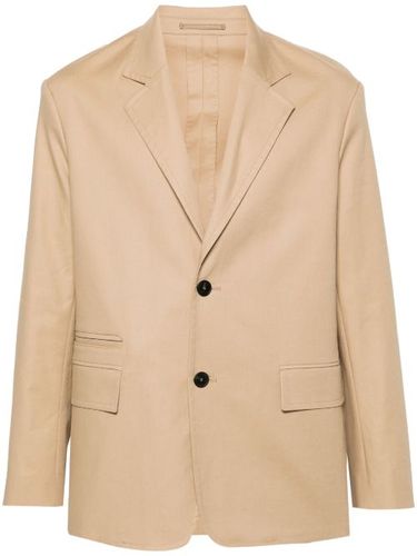 Blazer en coton à simple boutonnage - Lanvin - Modalova