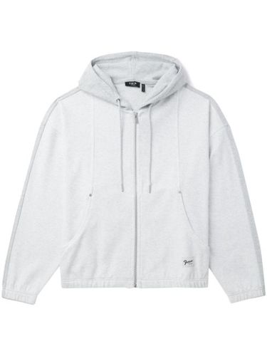 Hoodie zippé à logo appliqué - FIVE CM - Modalova