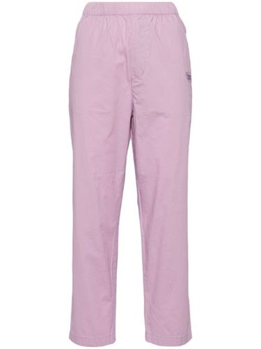 Pantalon à logo brodé - CHOCOOLATE - Modalova