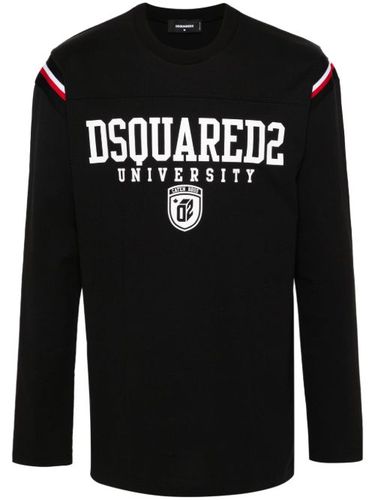 T-shirt Varsity à logo imprimé - DSQUARED2 - Modalova