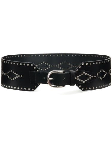 Ceinture en cuir Lucie à détails de clous - ISABEL MARANT - Modalova