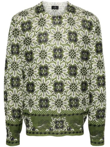 ETRO pull à fleurs - Vert - ETRO - Modalova