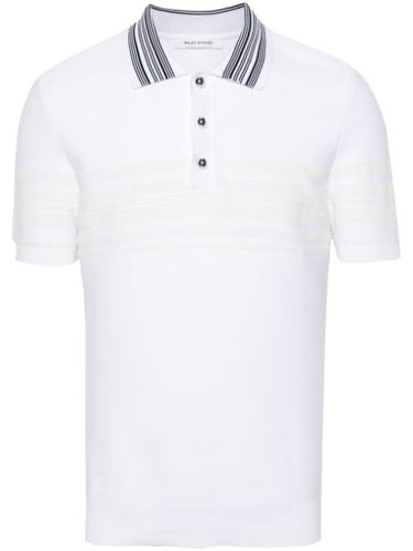 Wales Bonner polo Dawn Knit - Blanc - Wales Bonner - Modalova