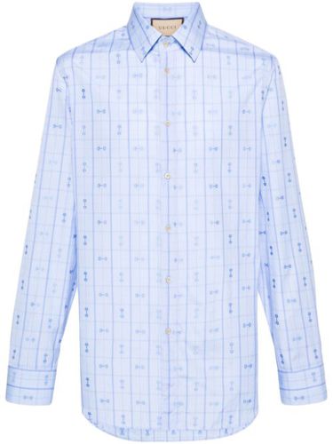 Chemise à détail de mors - Gucci - Modalova