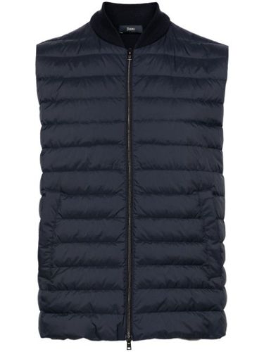 Gilet matelassé Ecoage à fermeture zippée - Herno - Modalova