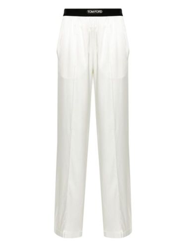 Pantalon de pyjama à bordure en velours - TOM FORD - Modalova