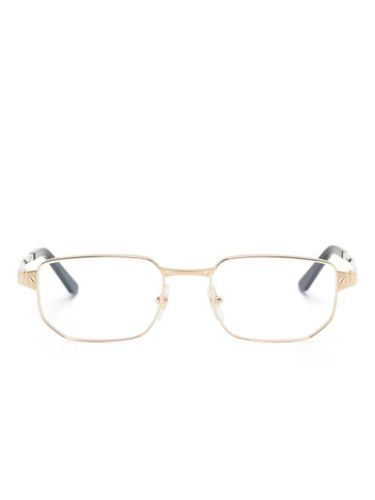 Lunettes de vue à monture rectangulaire - Cartier Eyewear - Modalova