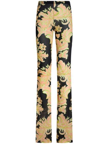 Pantalon fleuri à taille haute - ETRO - Modalova