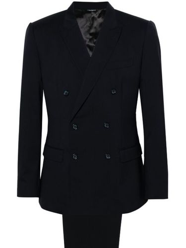 Blazer n sergé à boutonnière croisée - Dolce & Gabbana - Modalova