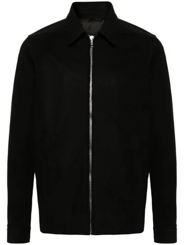 Veste zippée Brad en daim - Rick Owens - Modalova
