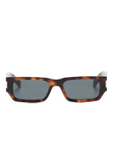 Lunettes de soleil SL 660 à monture rectangulaire - Saint Laurent Eyewear - Modalova