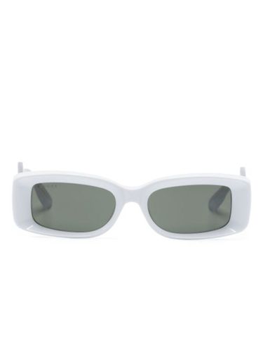 Lunettes de soleil à monture rectangulaire - Gucci Eyewear - Modalova