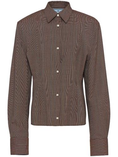 Veste rayée à simple boutonnage - Prada - Modalova