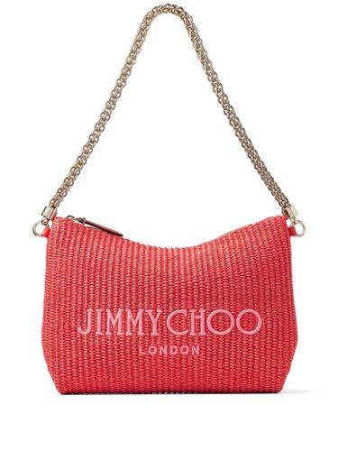 Sac porté épaule à logo brodé - Jimmy Choo - Modalova