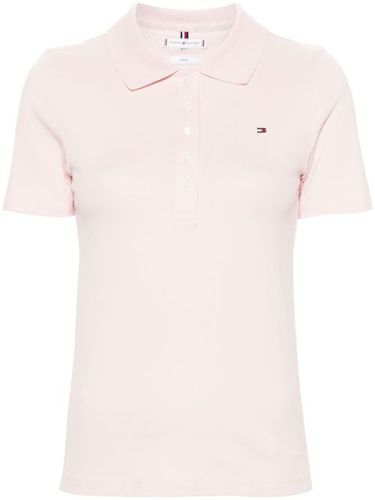 Polo à drapeau brodé - Tommy Hilfiger - Modalova