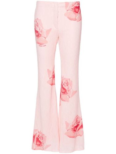 Pantalon évasé à fleurs - Kenzo - Modalova