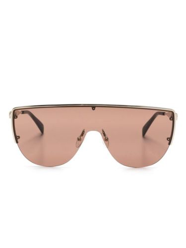 Lunettes de soleil à monture couvrante - Alexander McQueen Eyewear - Modalova