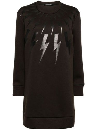 Robe imprimée Lightening Bold à coupe courte - Neil Barrett - Modalova
