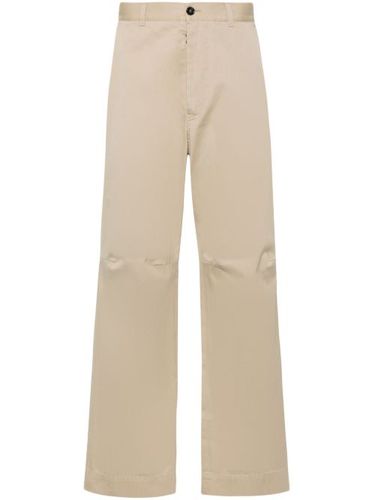 Pantalon chino à coupe ample - MM6 Maison Margiela - Modalova
