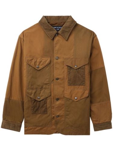 Surchemise en coton à empiècements - Comme des Garçons Homme - Modalova