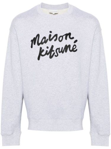 Sweat en coton à logo imprimé - Maison Kitsuné - Modalova