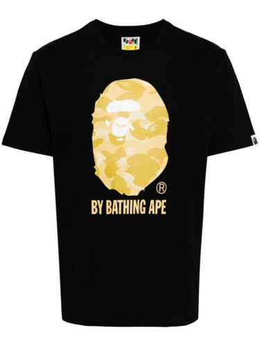 T-shirt en coton à logo imprimé - A BATHING APE® - Modalova