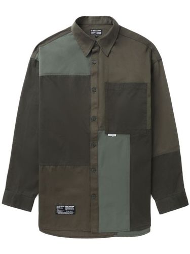 Chemise en coton à design patchwork - izzue - Modalova