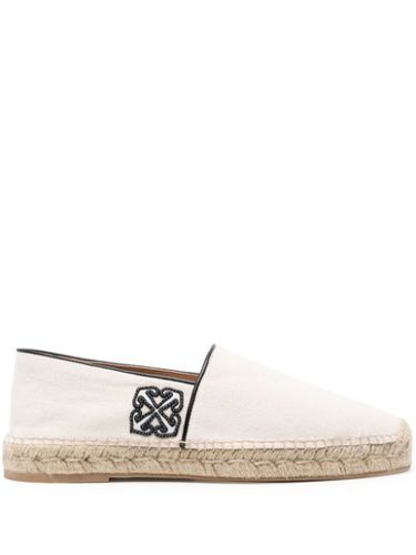 Espadrilles Anglette en toile - Off-White - Modalova