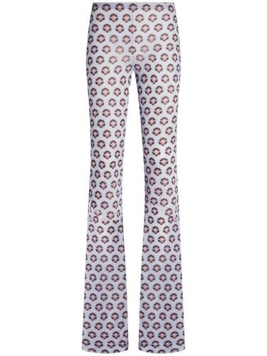 Pantalon évasé à fleurs - ETRO - Modalova