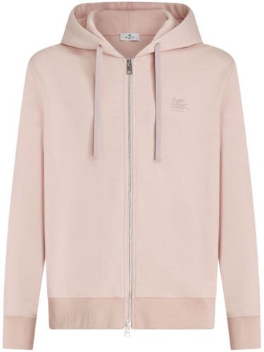 ETRO hoodie à logo brodé - Rose - ETRO - Modalova