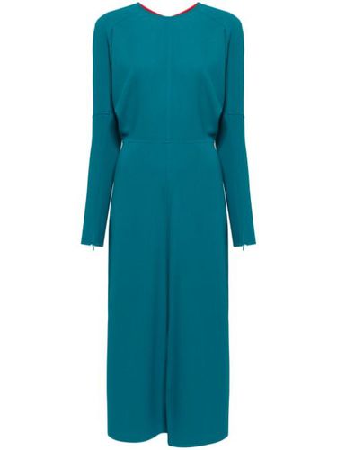 Robe mi-longue à manches chauve-souris - Victoria Beckham - Modalova