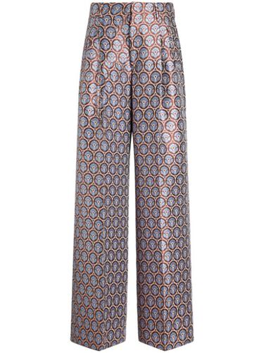 Pantalon ample à motif en jacquard - ETRO - Modalova