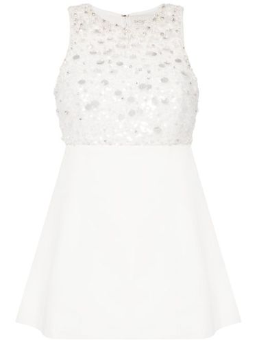 Robe courte ornée de perles artificielles - Sachin & Babi - Modalova