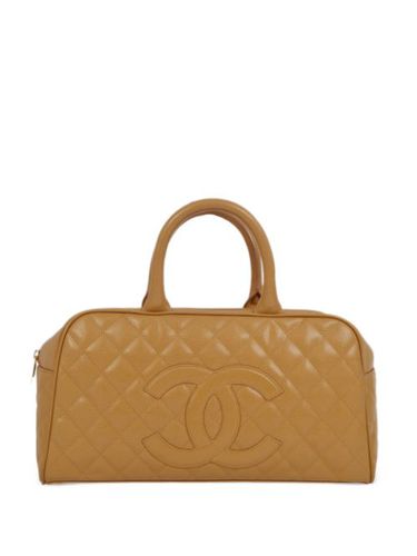 Sac fourre-tout à matelassage losanges CC (2005) - CHANEL Pre-Owned - Modalova