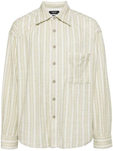 Chemise boutonnée à rayures - FIVE CM - Modalova