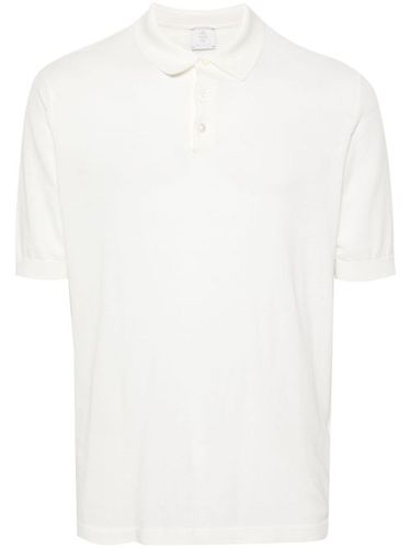 Polo nervuré en coton - Eleventy - Modalova