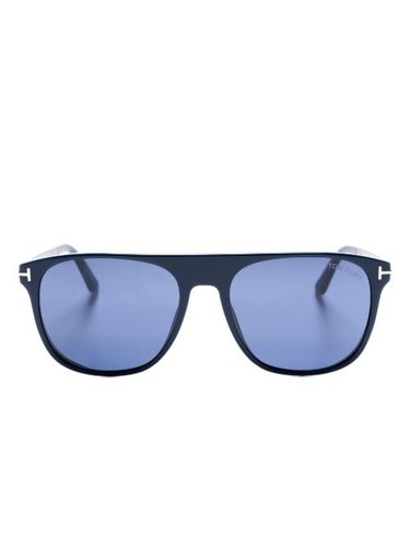 Lunettes de vue à monture pilote - TOM FORD Eyewear - Modalova