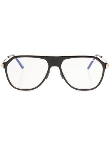 Lunettes de vue à monture pilote - TOM FORD Eyewear - Modalova