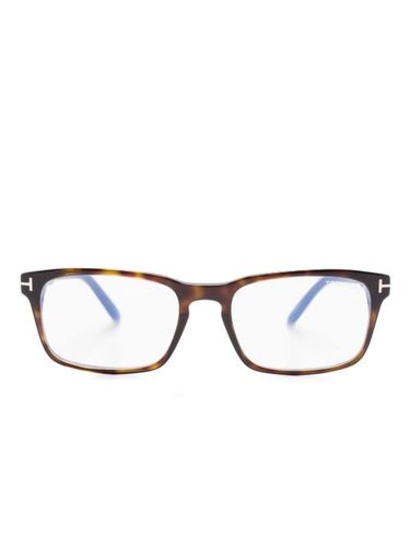 Lunettes de vue à monture rectangulaire - TOM FORD Eyewear - Modalova