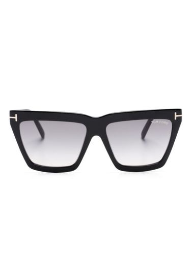 Lunettes de soleil Eden à monture géométrique - TOM FORD Eyewear - Modalova