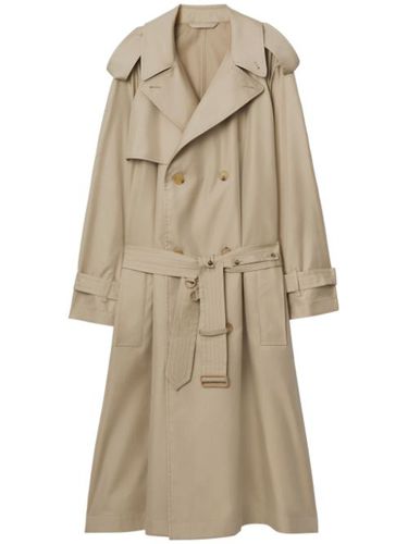 Trench en soie à boutonnière croisée - Burberry - Modalova