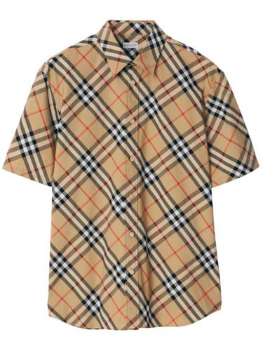 Chemise en coton à carreaux - Burberry - Modalova