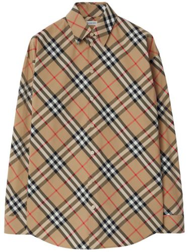 Chemise en coton à carreaux - Burberry - Modalova