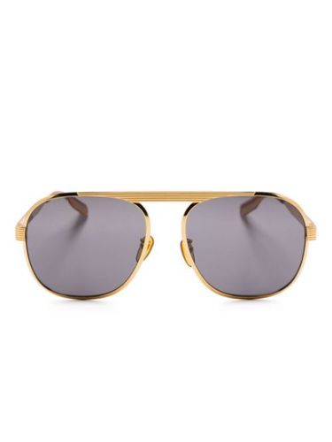 Lunettes de soleil à monture pilote - Gucci Eyewear - Modalova