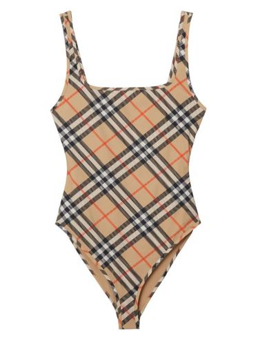 Maillot de bain à carreaux - Burberry - Modalova