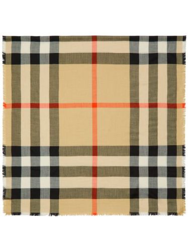 Écharpe en cachemire mélangée à motif Vintage Check - Burberry - Modalova