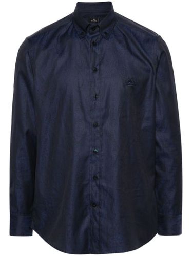 ETRO chemise à motif Pegaso - Bleu - ETRO - Modalova