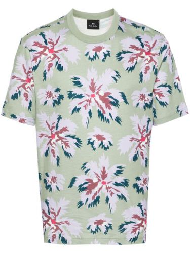 T-shirt en coton à imprimé floral - PS Paul Smith - Modalova