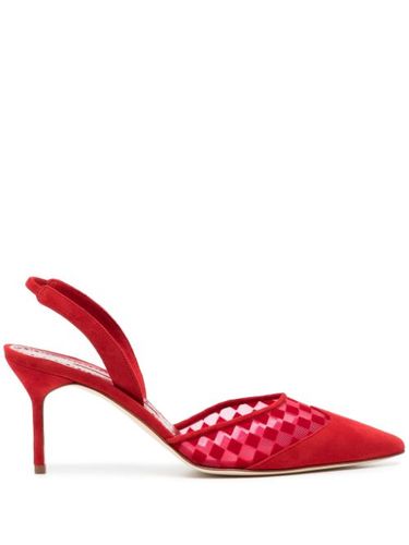 Escarpins Mingosli 70 mm à bride arrière - Manolo Blahnik - Modalova